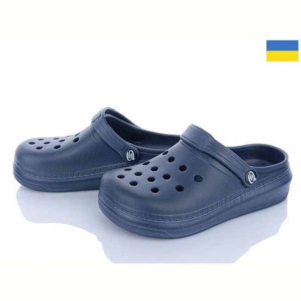 Кроксы Golden Lion 312 т.синій