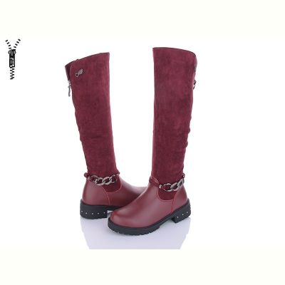 Сапоги Lilin ALR05-6A wine-red