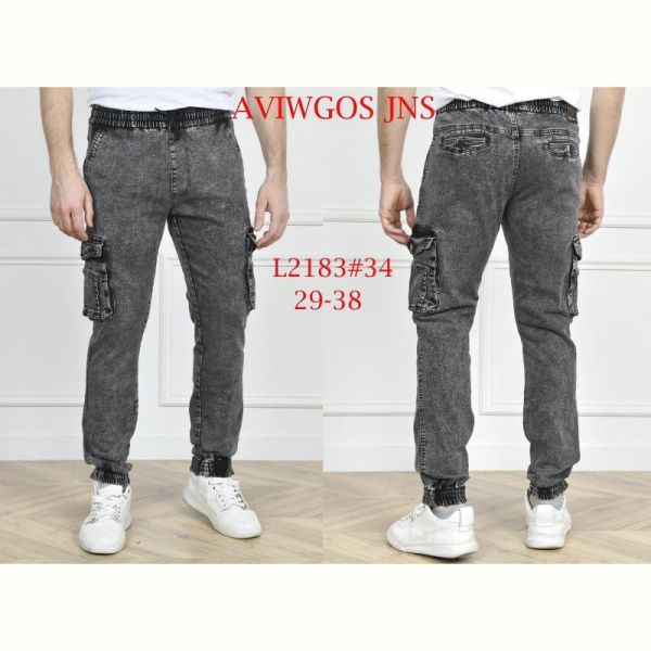 Джинсы God Baron L2183 black