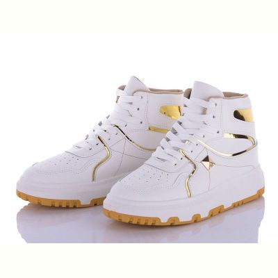 Ботинки Панда BK72 white-golden