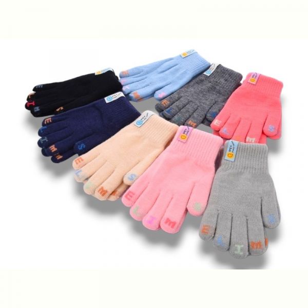 Перчатки КОРОЛЕВА 5131 пер-двойні mix