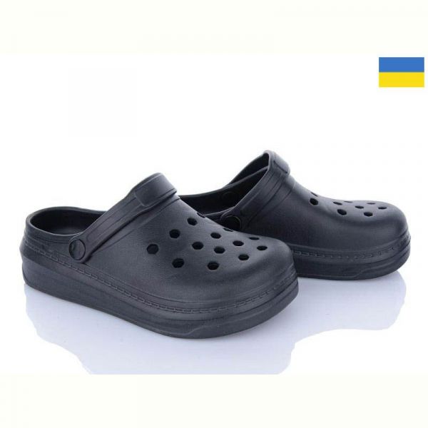 Кроксы Golden Lion 312 чорний