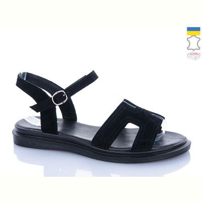 Босоножки Sali 513 чорний з чор-п.