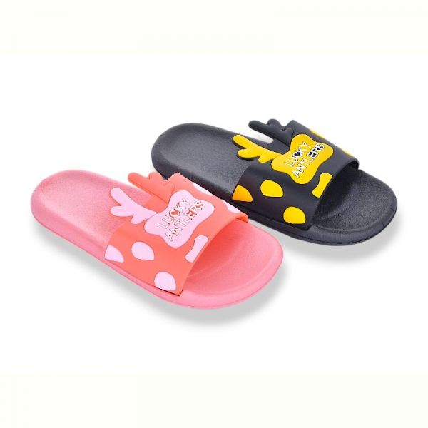 Шлепанцы Super Gear 02-759 black-pink mix