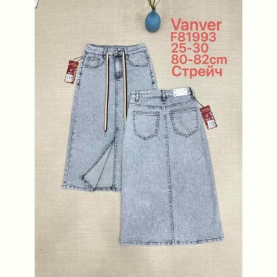 Юбка Vanver F81993 l.grey