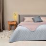 Покрывало на кровать Silhouette 240x260 IDEIA двухстороннее прочная стежка ткани антиаллергенное мята