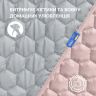Покрывало на кровать Silhouette 240x260 IDEIA двухстороннее прочная стежка ткани антиаллергенное мята