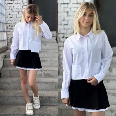 Рубашка Karolina KR192 white