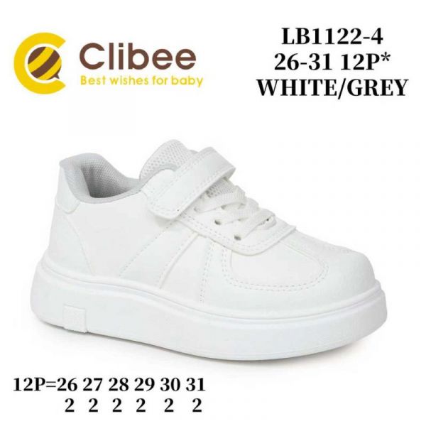 Кроссовки Clibee ApL-LB1122-4 white-grey
