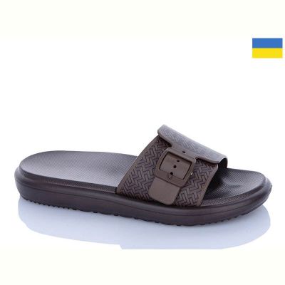 Шлепанцы Gipanis Гіпаніс Ж842 лабіринт-шоколад