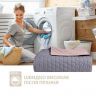 Покрывало на кровать Silhouette 220x240 IDEIA двухстороннее прочная стежка ткани антиаллергенное серое