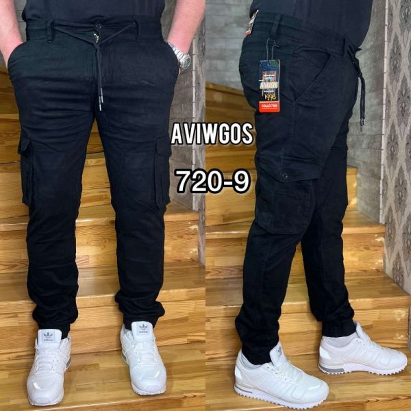 Джинсы God Baron 720-9 black