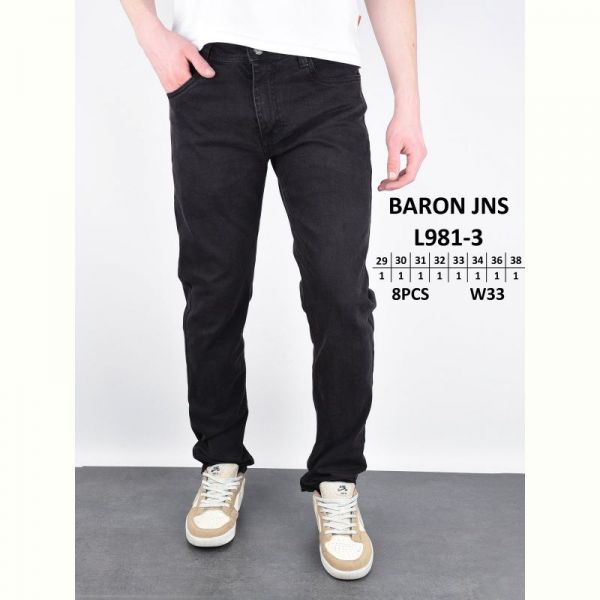 Джинсы God Baron L981-3 black