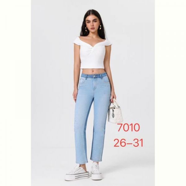 Джинсы NewJeans 7010 l.blue