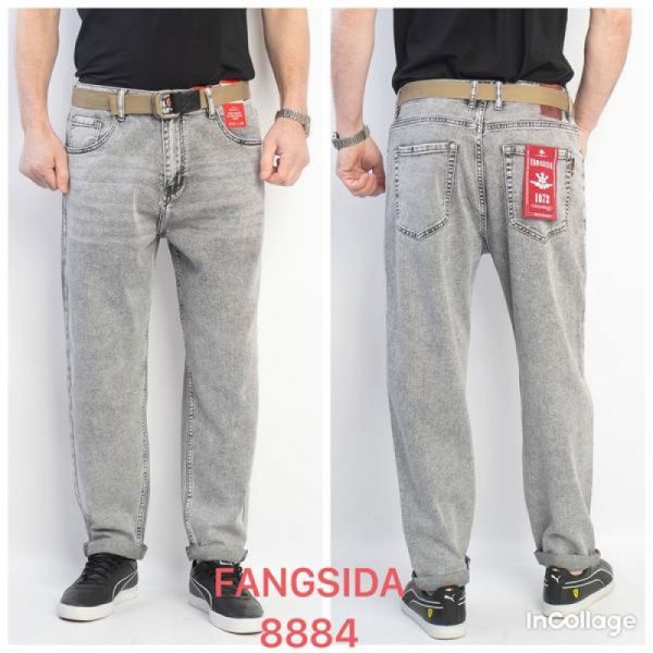 Джинсы God Baron 8884 l.grey
