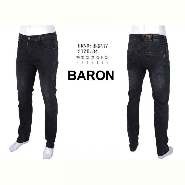 Джинсы God Baron 9417-1 black