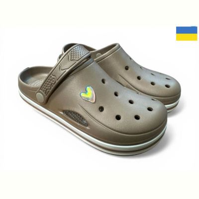 Кроксы Dago 416 бежевий