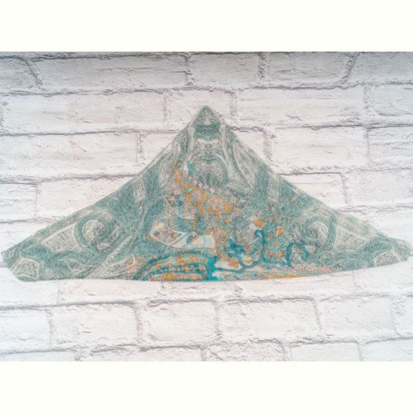 Платок Shawls P221 green