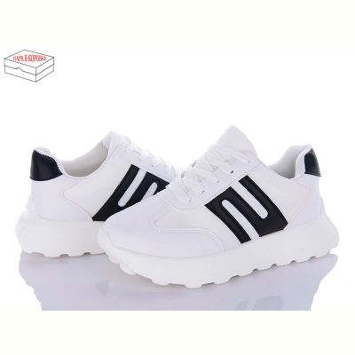 Кроссовки Ailaifa 2391 white-black піна