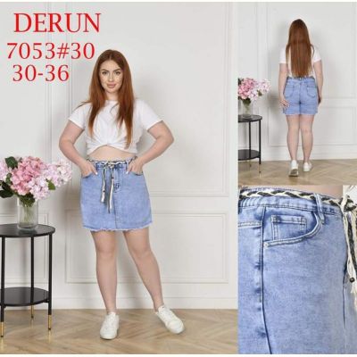 Юбка-шорты Maxim Jeans 7053 l.blue
