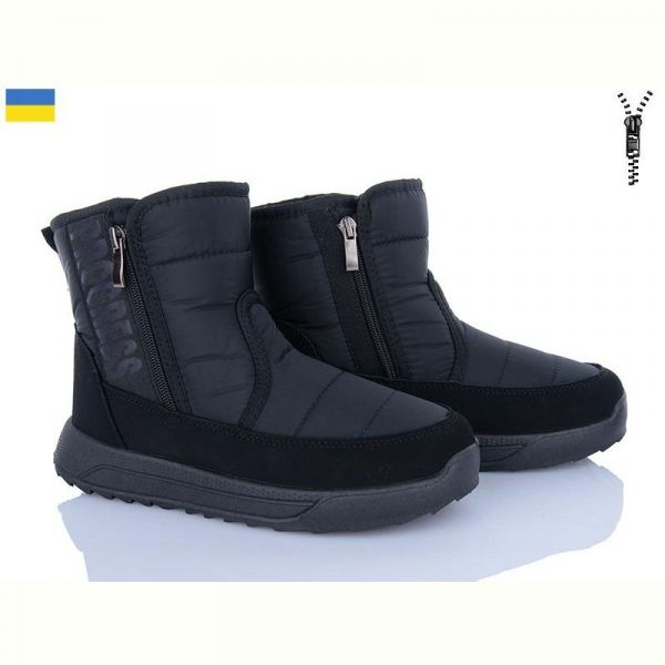 Дутики Lvovbaza 3715  чорний
