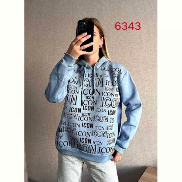 Худи FSN 6343 l.blue