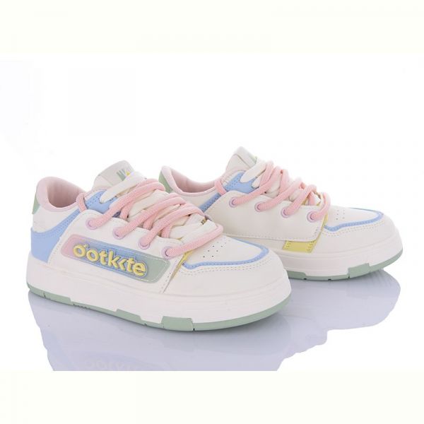 Кроссовки Violeta 150-48 white-blue-pink