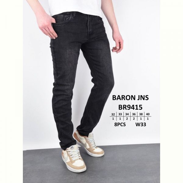 Джинсы God Baron BR9415 black