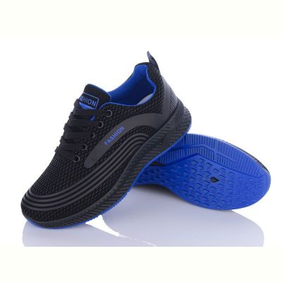 Кроссовки Violeta 197-141 black-blue