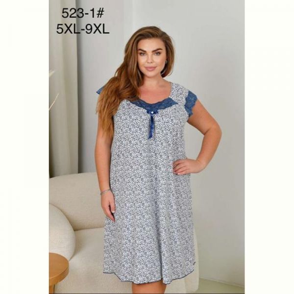 Ночнушка Fili Wear 523-1 l.blue