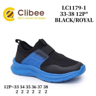 Кроссовки Clibee ApBM-LC1179-1 black-royal