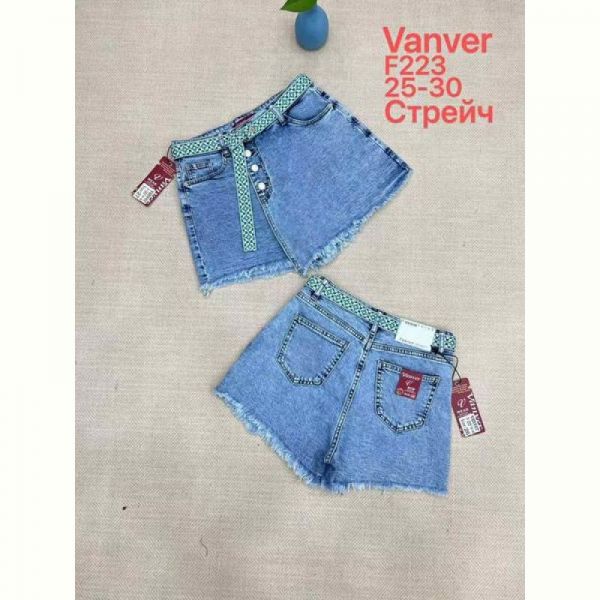 Юбка-шорты Maxim Jeans F223 blue