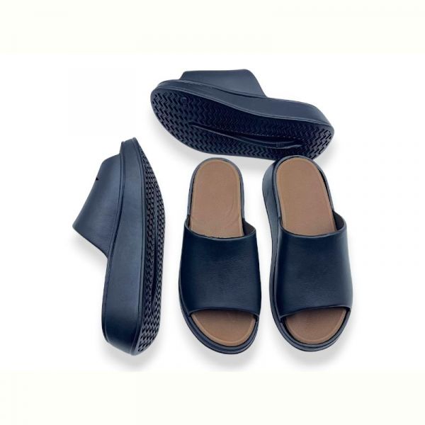Шлепанцы Rai shoes 2501 чорний