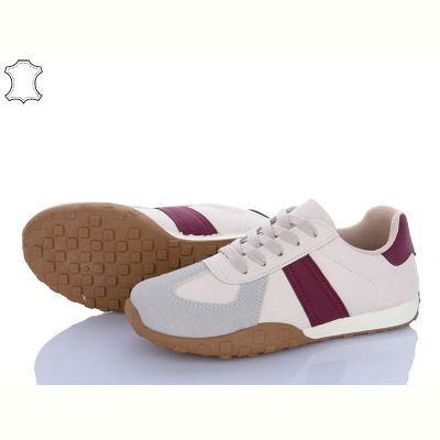 Кроссовки Shosho DB3501-1 beige-wine