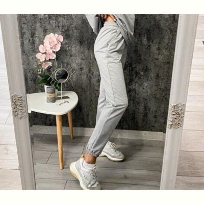Штаны спорт Sport style 1055 l.grey