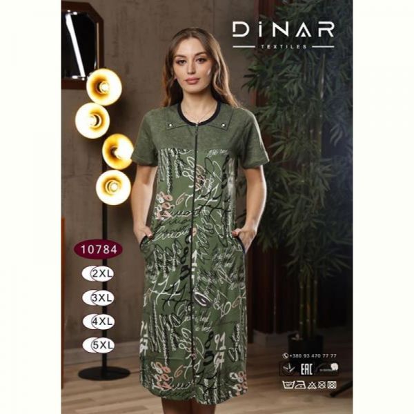 Халат Annet DO10784 olive