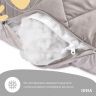 Подушка П-подобная IDEIA 140х75х20 см U-shape для беременных, реабилитации и повседневного комфорта серая/св серая