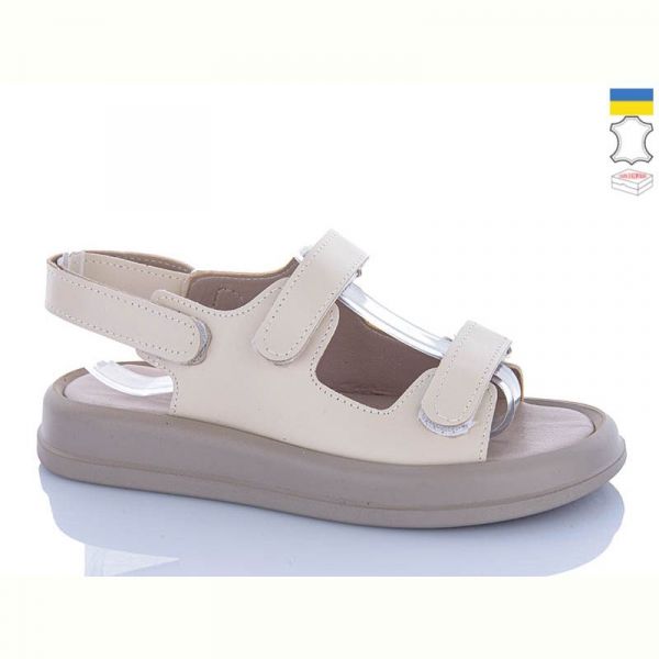 Босоножки Garti 0118 світлий беж