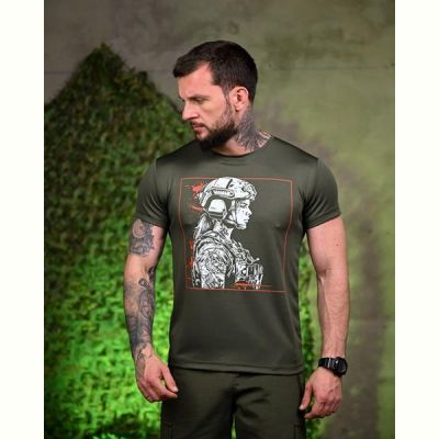 Футболка Madoka 1032 khaki