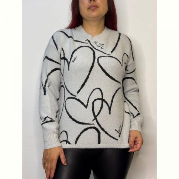 Свитер Kosta 12597 l.grey