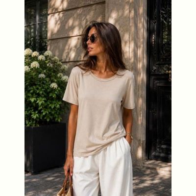 Футболка New Season FB1706 beige
