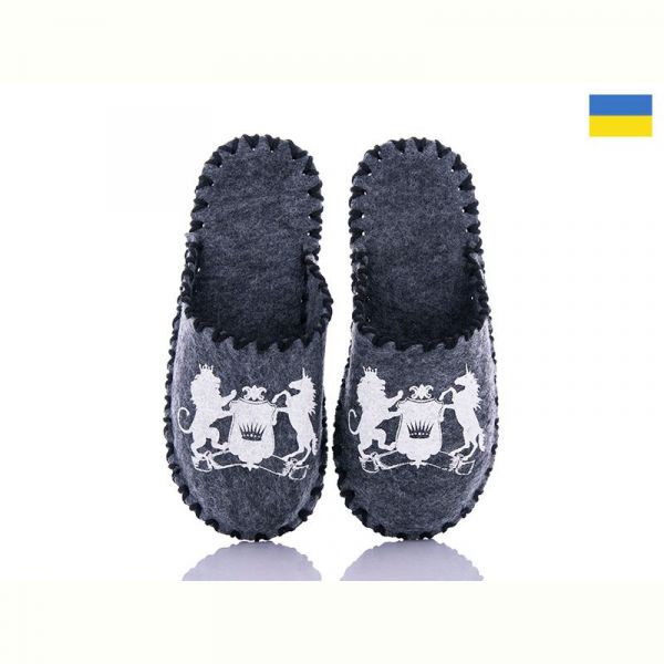 Тапочки Vends 361 серый