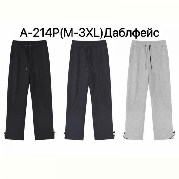Штаны спорт Ale-Ate A214P black