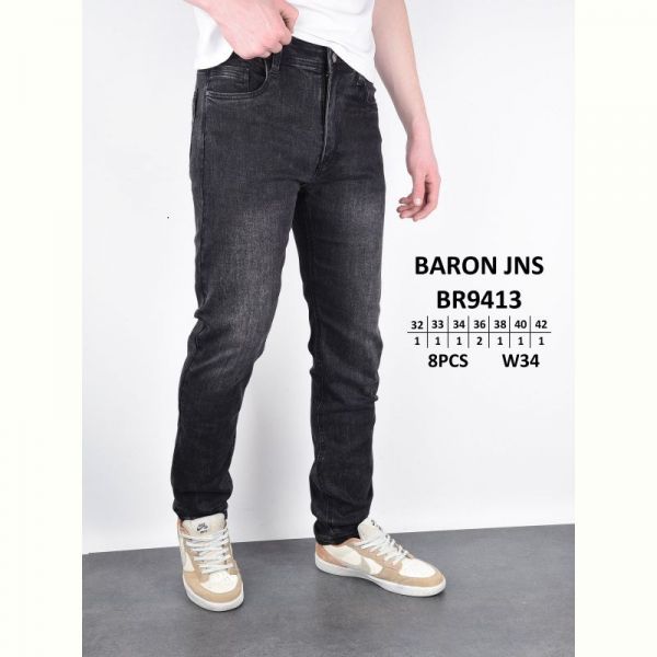 Джинсы God Baron BR9413 black