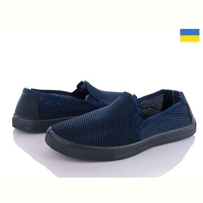 Слипоны Vladimir С3 сетка сині
