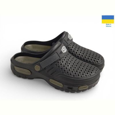 Кроксы Gipanis CM118 чорний