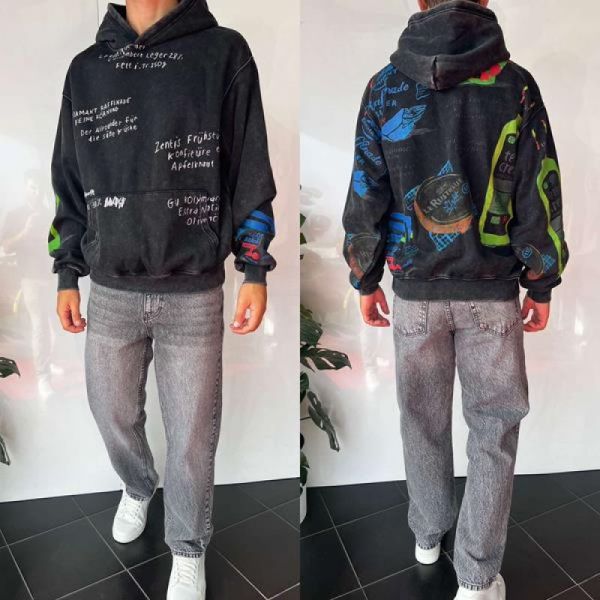 Худи i8denim 2363 d.grey