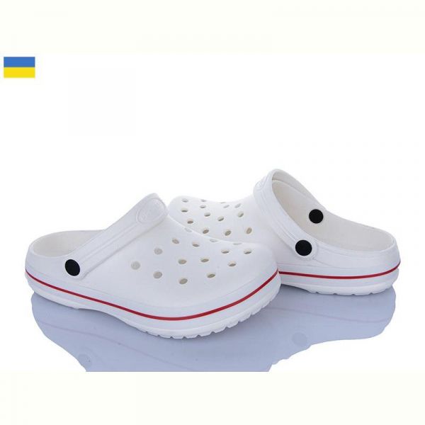 Кроксы Golden Lion 324 білий
