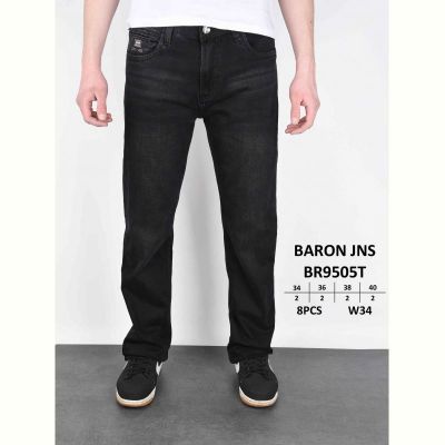 Джинсы God Baron BR9505T black