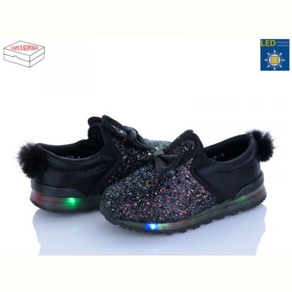 Кроссовки Bona LD07-1 black